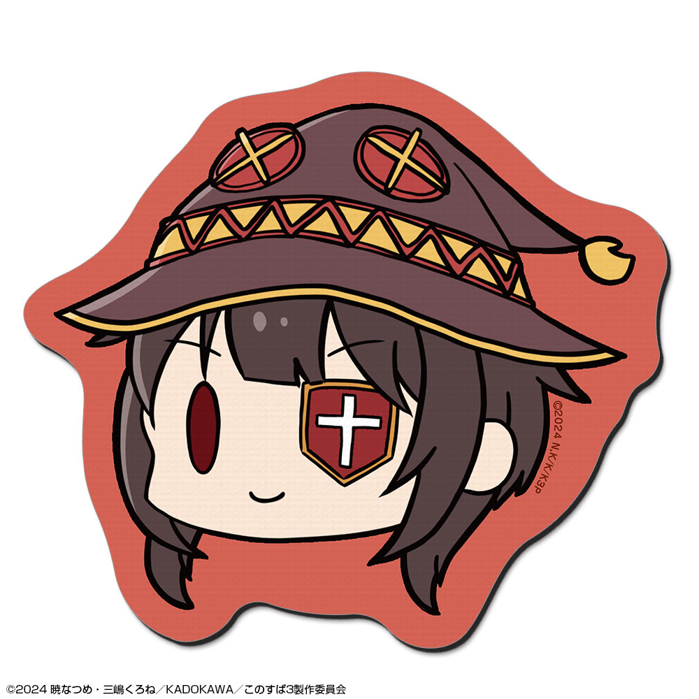 この素晴らしい世界に祝福を！3 ラバーマウスパッド Ver.2 デザイン02(めぐみん)