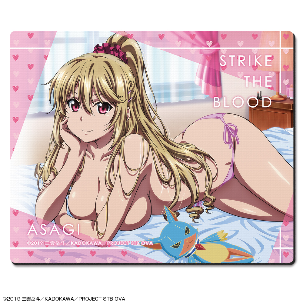 ストライク?ザ?ブラッドFINAL ラバーマウスパッド デザイン02(藍羽浅葱)