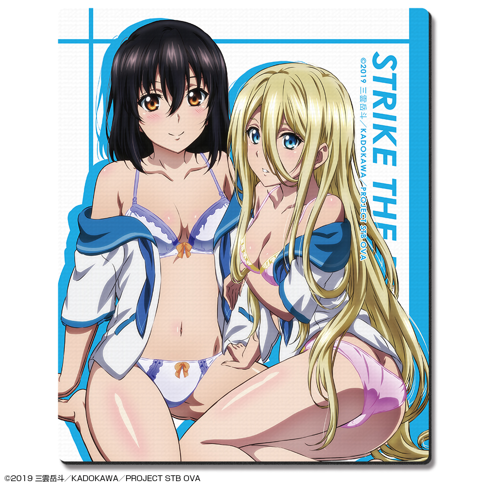 ストライク?ザ?ブラッドFINAL ラバーマウスパッド デザイン03(姫柊雪菜&アヴローラ?フロレスティーナ)