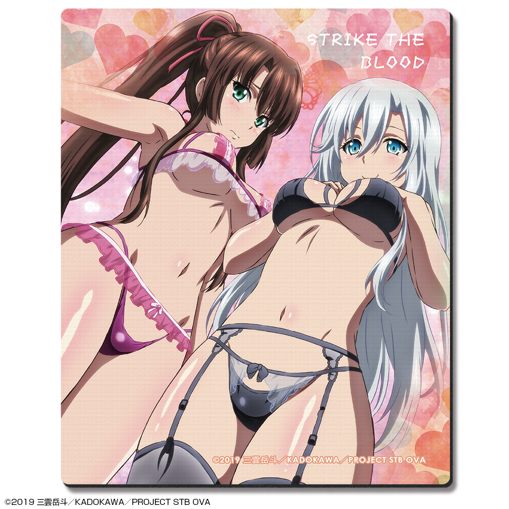 ストライク?ザ?ブラッドFINAL ラバーマウスパッド デザイン05(煌坂紗矢華&ラ?フォリア?リハヴァイン)