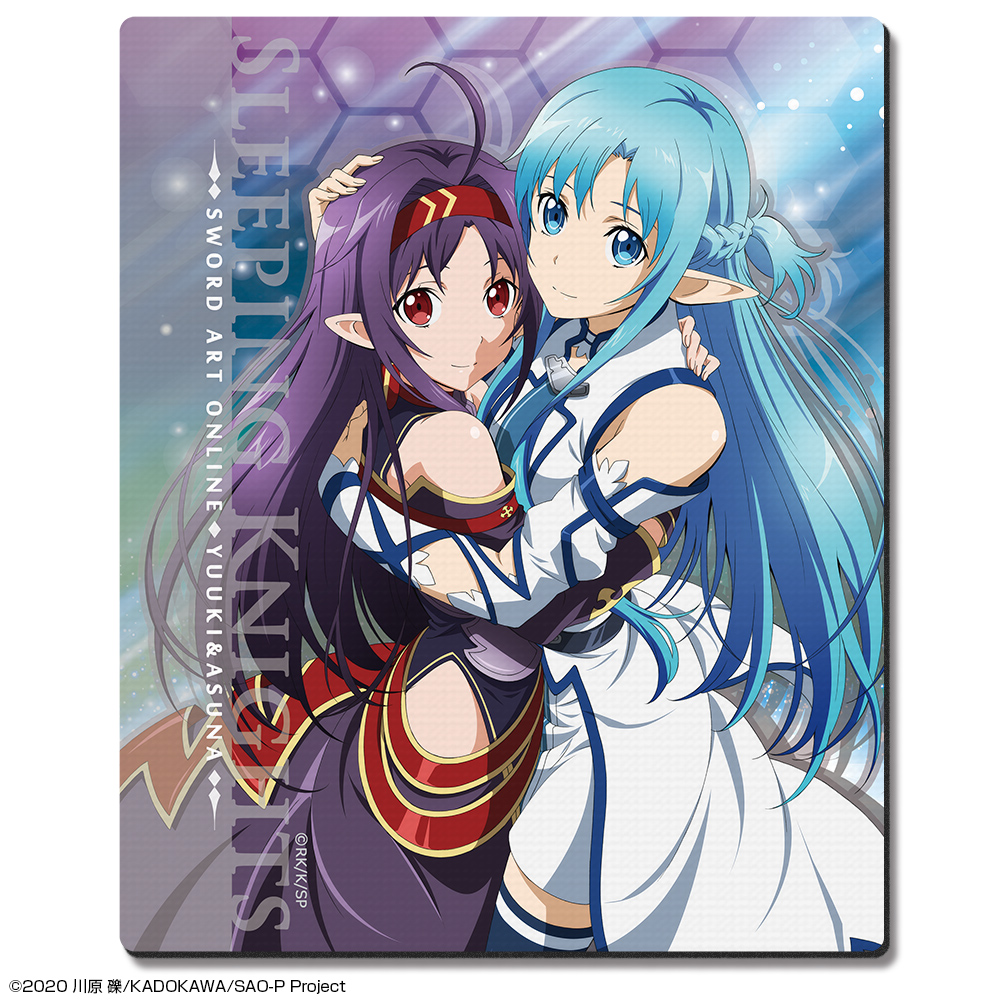 ソードアート?オンライン ラバーマウスパッド デザイン04(ユウキ&アスナ/A)
