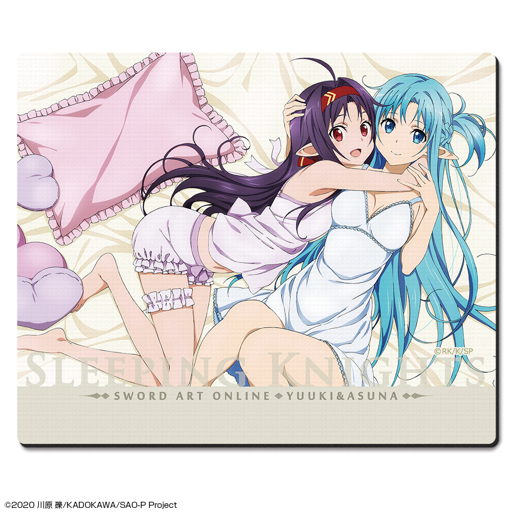 ソードアート?オンライン ラバーマウスパッド デザイン05(ユウキ&アスナ/B)