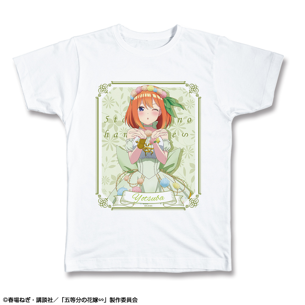 五等分の花嫁∽ Tシャツ Lサイズ デザイン04(中野四葉/花の妖精ver.)【描き下ろし】