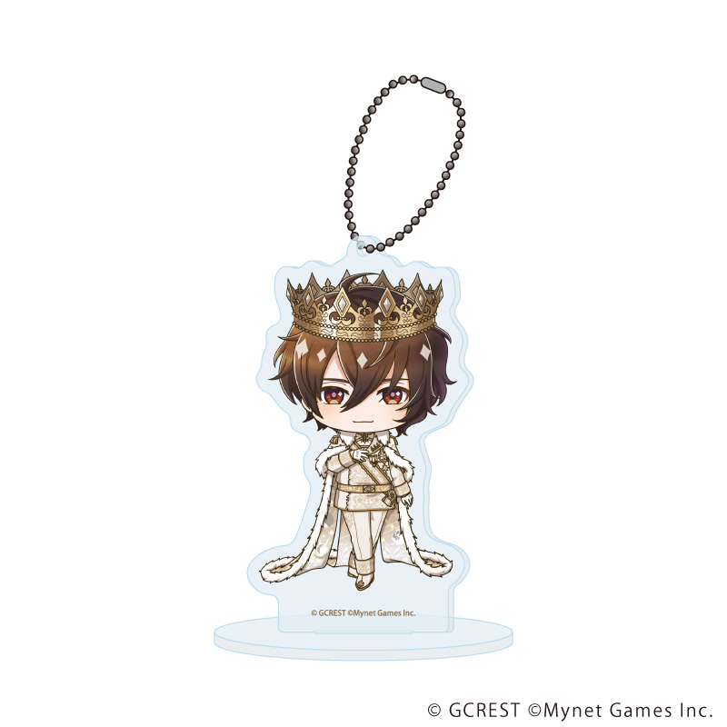 アクリルスタンドキーホルダー「夢王国と眠れる100人の王子様」22/エドモント(ミニキャライラスト)