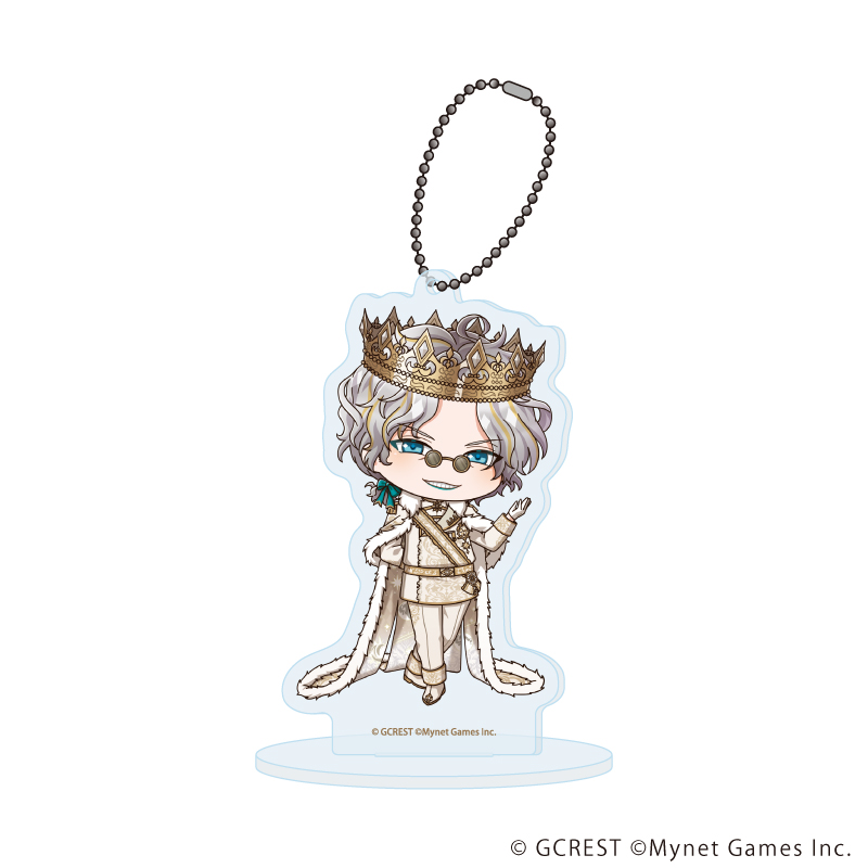 アクリルスタンドキーホルダー「夢王国と眠れる100人の王子様」24/オズワルド(ミニキャライラスト)