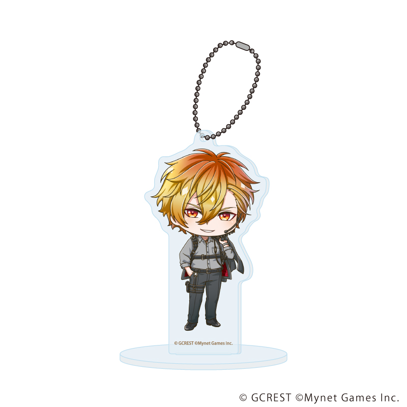 アクリルスタンドキーホルダー「夢王国と眠れる100人の王子様」30/アポロ(ミニキャライラスト)