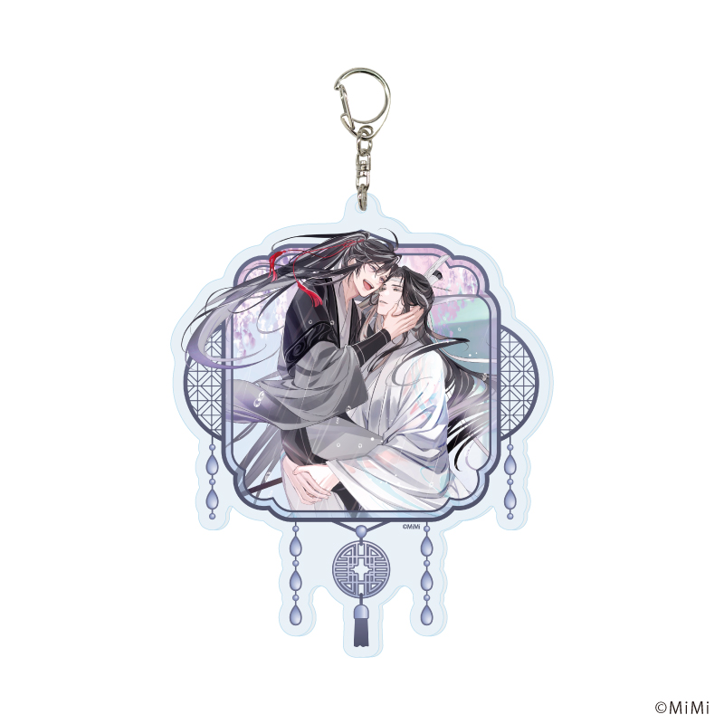 デカアクリルキーホルダー「大河幻想ラジオドラマ「魔道祖師」」01/魏無羨&藍忘機(描き下ろしイラスト)