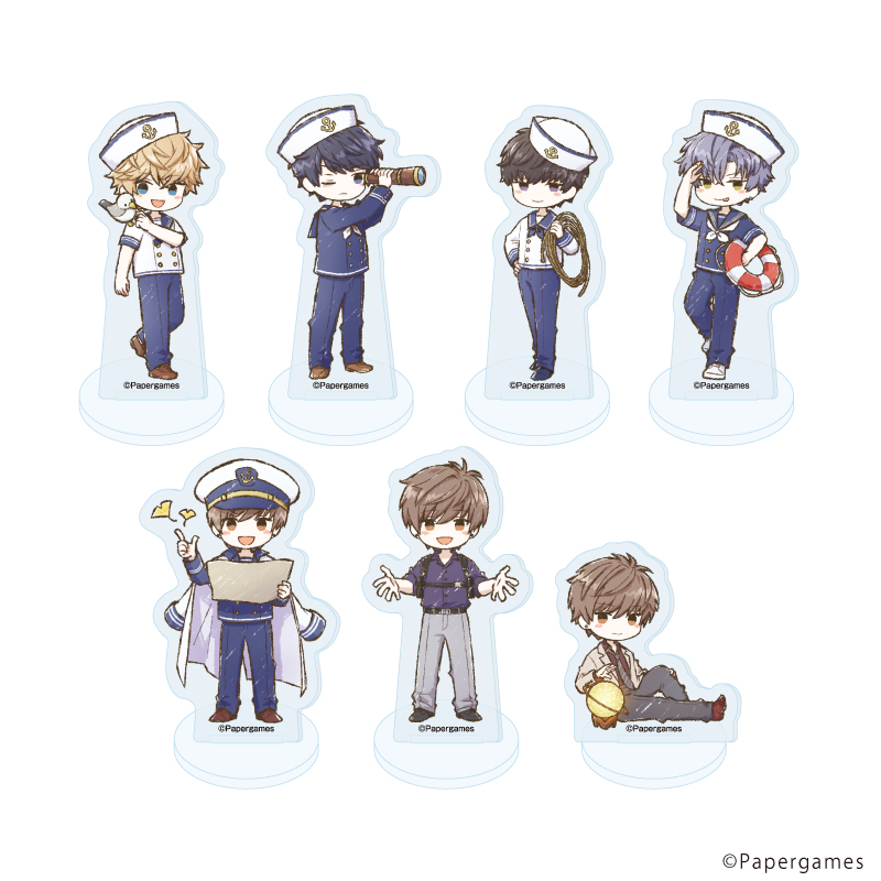 アクリルぷちスタンド「恋とプロデューサー～EVOL×LOVE～」06/ブラインド(全7種)(グラフアートイラスト)