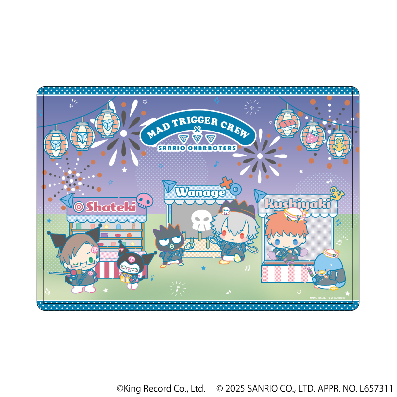 キャラクリアケース「ヒプノシスマイク SANRIO NAKAYOKU EDIT」02/MAD TRIGGER CREW