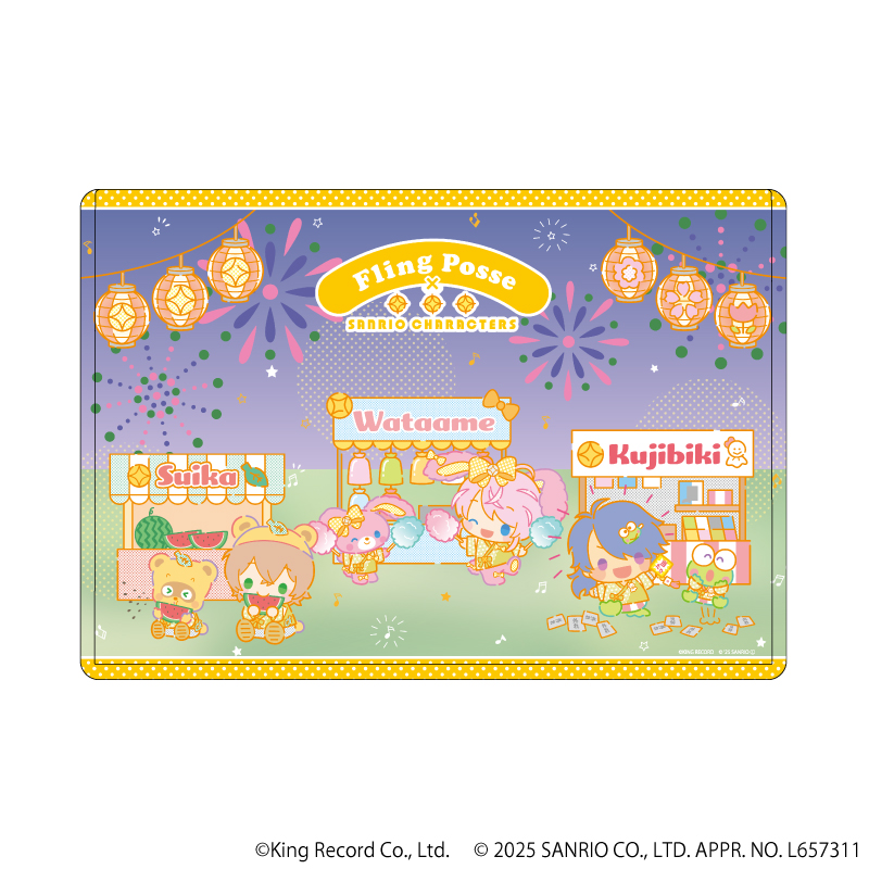 キャラクリアケース「ヒプノシスマイク SANRIO NAKAYOKU EDIT」03/Fling Posse Summer