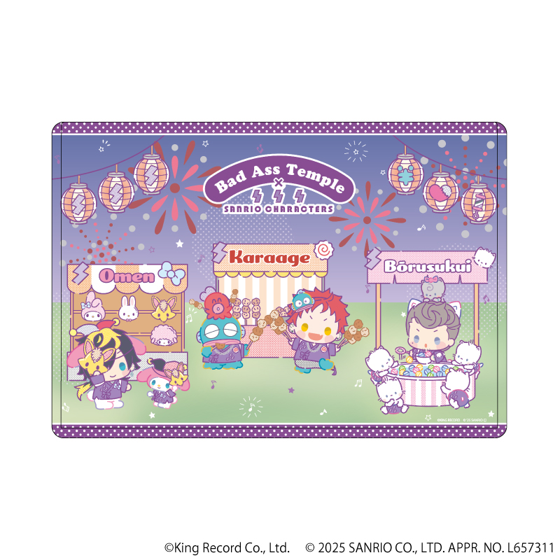 キャラクリアケース「ヒプノシスマイク SANRIO NAKAYOKU EDIT」06/Bad Ass Temple