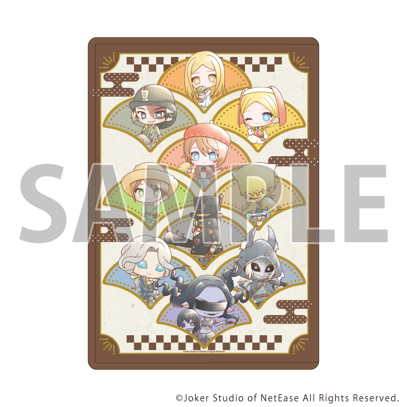 キャラクリアケース「Identity V第五人格」11/こどもの日ver. 集合デザイン(ミニキャライラスト)