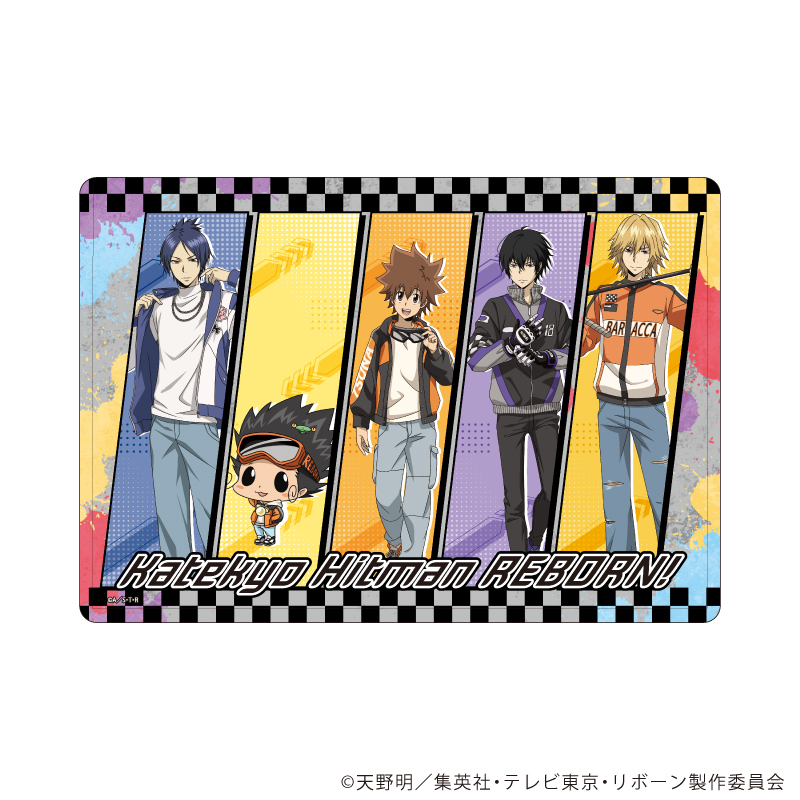 キャラクリアケース「家庭教師ヒットマンREBORN!」13/コマ割りデザイン(描き下ろしイラスト)