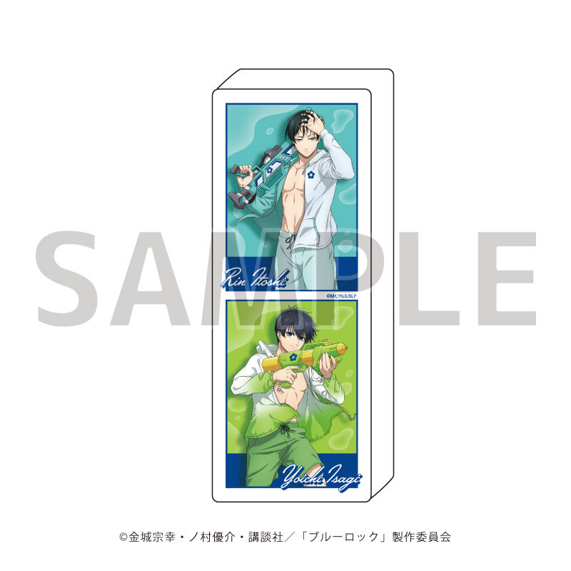 コレクションボトル「TVアニメ『ブルーロック』」10/水着ver. デザインD(描き下ろしイラスト)