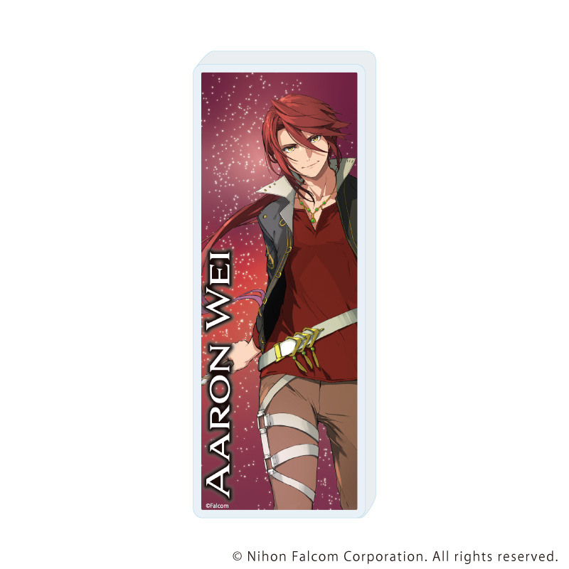 ミニアクリルブロック「英雄伝説 界の軌跡」04/アーロン?ウェイ(公式イラスト)