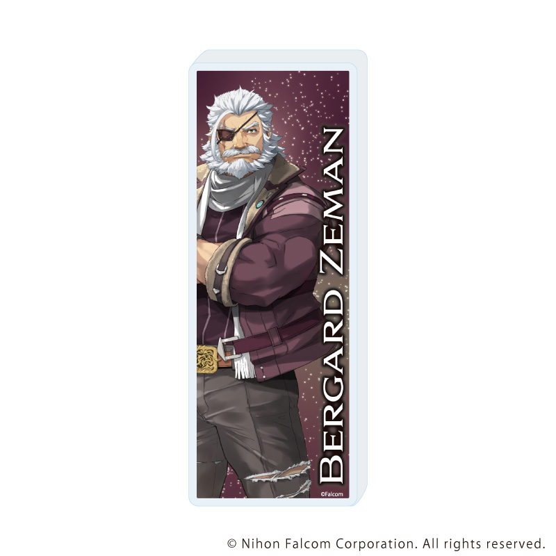 ミニアクリルブロック「英雄伝説 界の軌跡」08/ベルガルド?ゼーマン(公式イラスト)