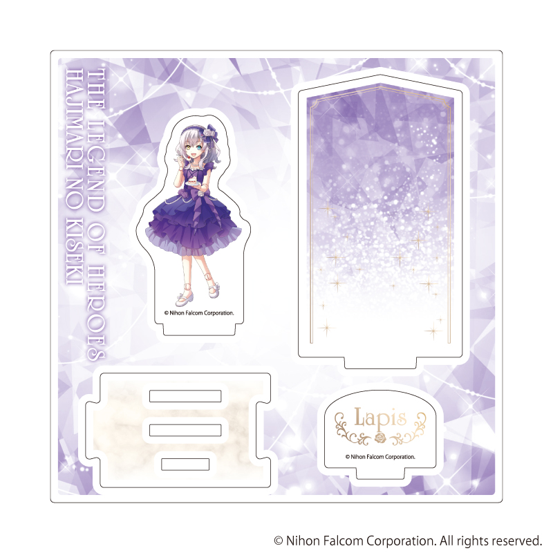 アクリルスタンドプレート「英雄伝説 創の軌跡」02/ラピス?ローゼンベルク(描き起こしイラスト)