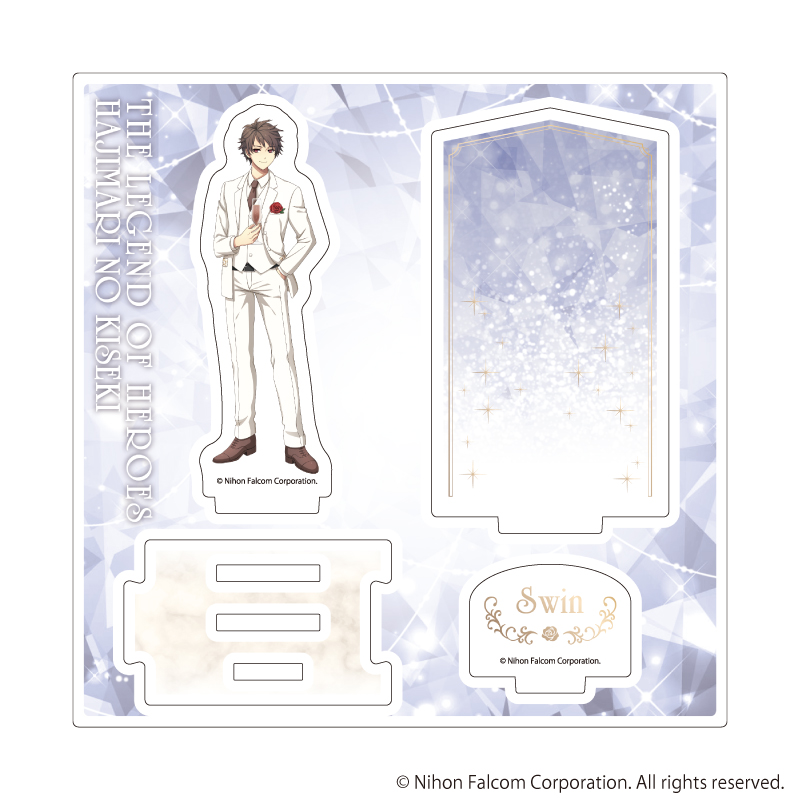 アクリルスタンドプレート「英雄伝説 創の軌跡」03/スウィン?アーベル(描き起こしイラスト)