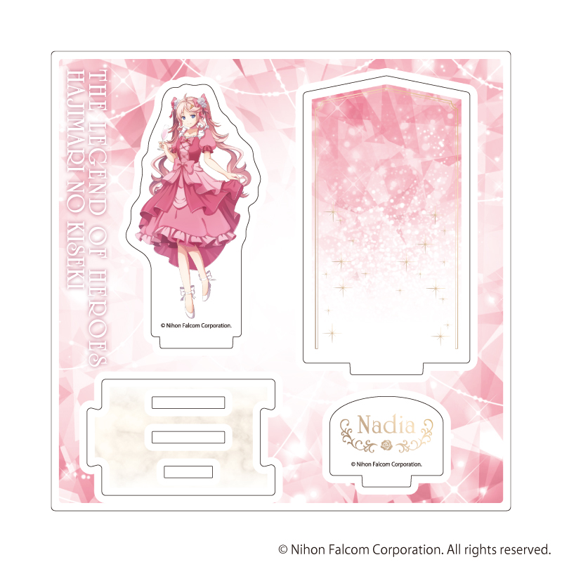 アクリルスタンドプレート「英雄伝説 創の軌跡」04/ナーディア?レイン(描き起こしイラスト)