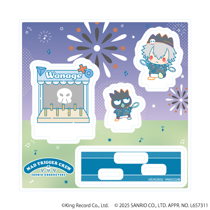 アクリルスタンドプレート「ヒプノシスマイク SANRIO NAKAYOKU EDIT」04/碧棺 左馬刻