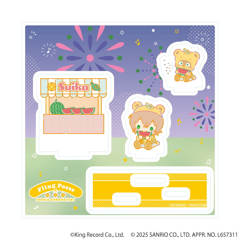 アクリルスタンドプレート「ヒプノシスマイク SANRIO NAKAYOKU EDIT」08/夢野 幻太郎