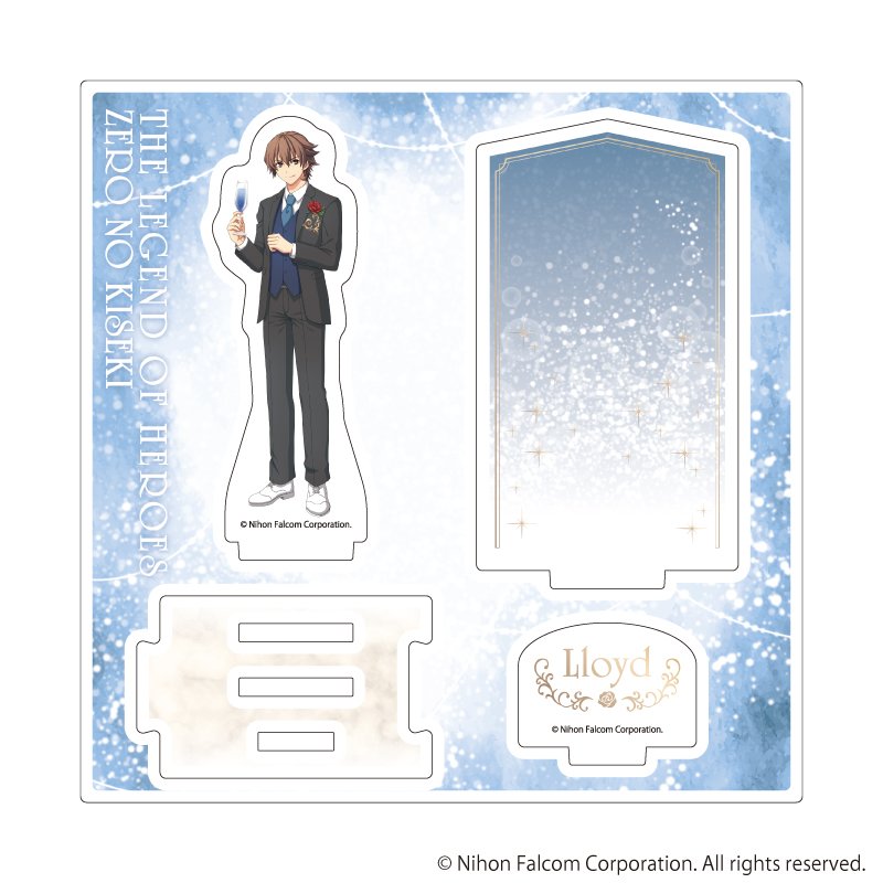 アクリルスタンドプレート「英雄伝説 零の軌跡」01/ロイド?バニングス(描き起こしイラスト)