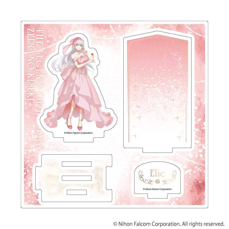 アクリルスタンドプレート「英雄伝説 零の軌跡」02/エリィ?マクダエル(描き起こしイラスト)