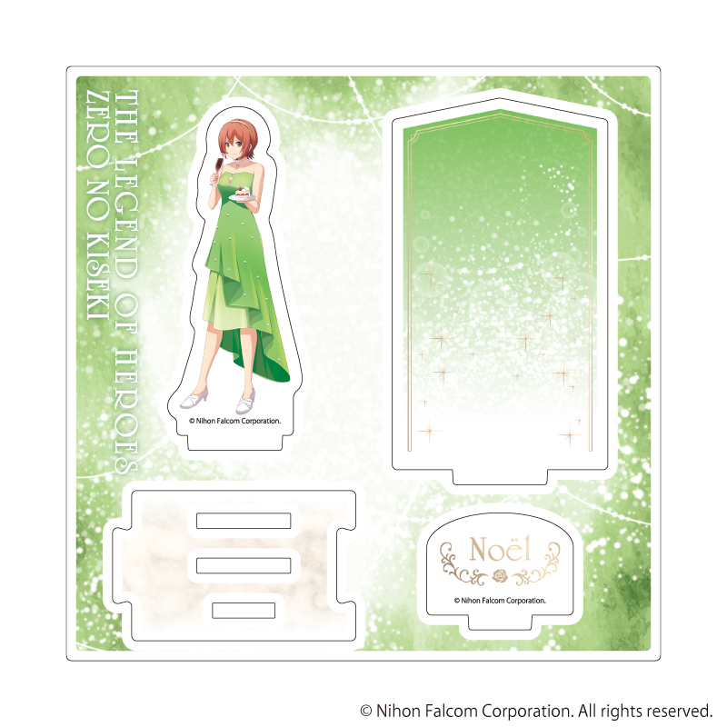 アクリルスタンドプレート「英雄伝説 零の軌跡」06/ノエル?シーカー(描き起こしイラスト)