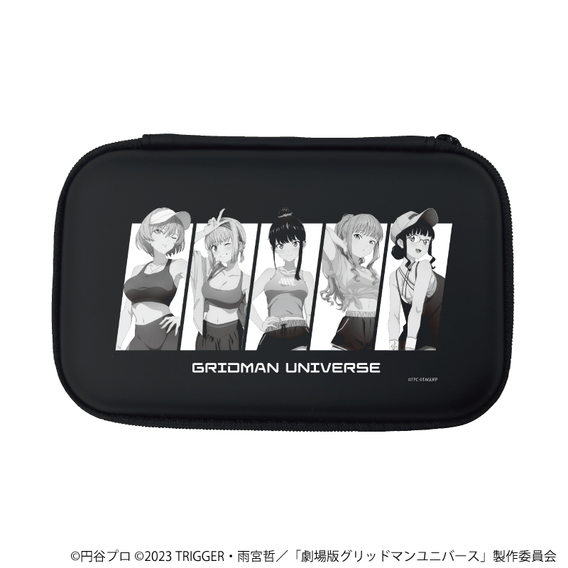 モバイルアクセサリーケース「グリッドマンユニバース」01/集合デザイン スポーツウェアver.(描き下ろしイラスト)