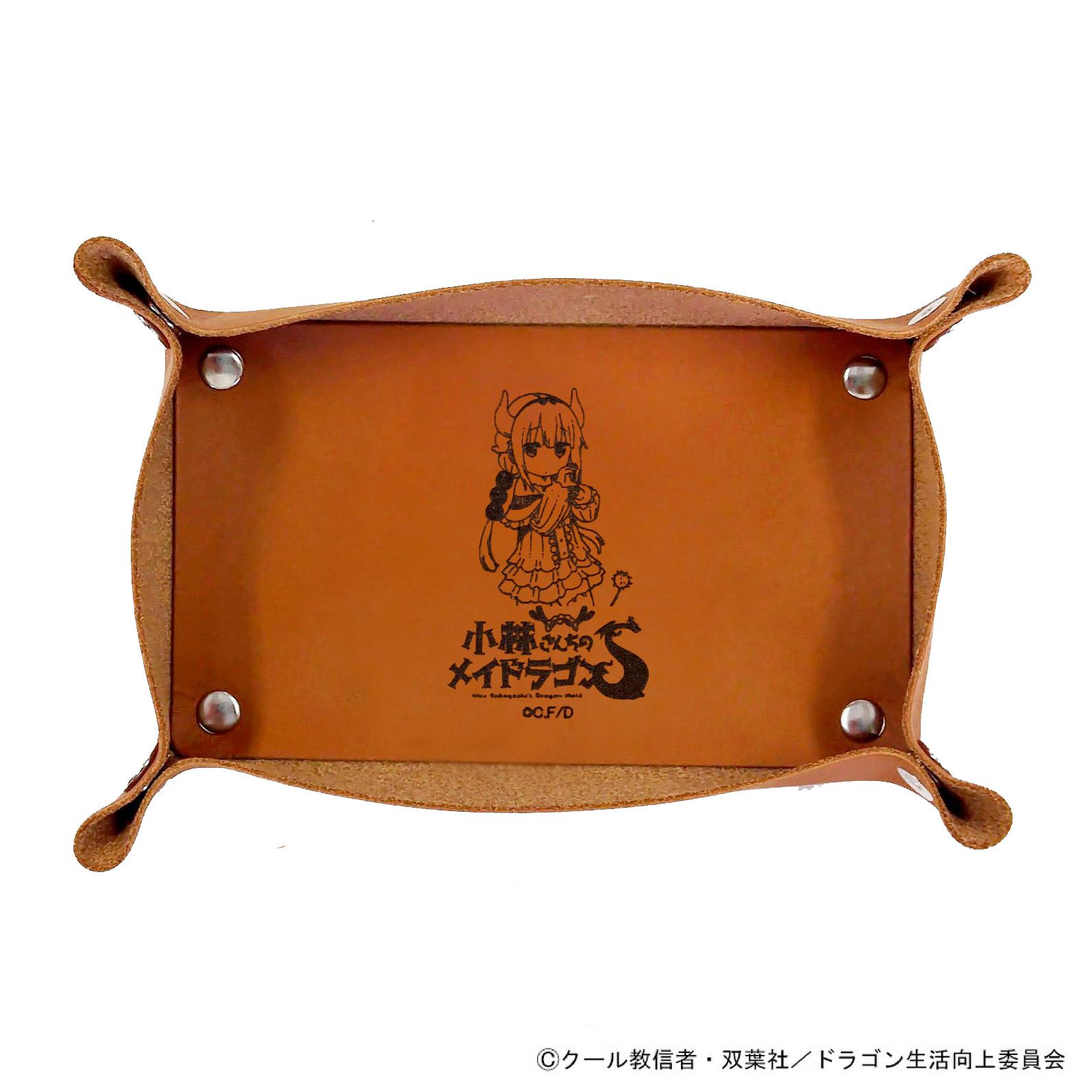 「小林さんちのメイドラゴン さみしがりやの竜」レザースリムカードケース　トール